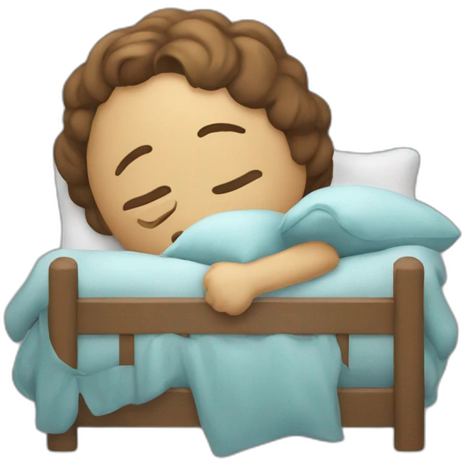 Un chient qui dort emoji