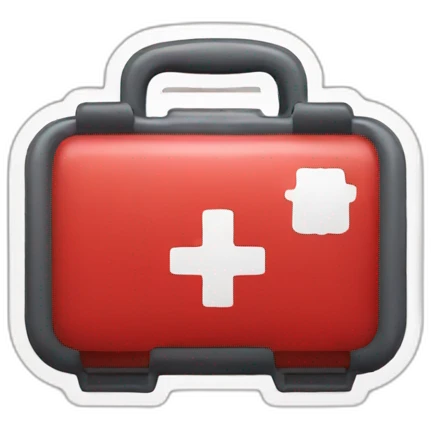 red FirstAid Kit emoji