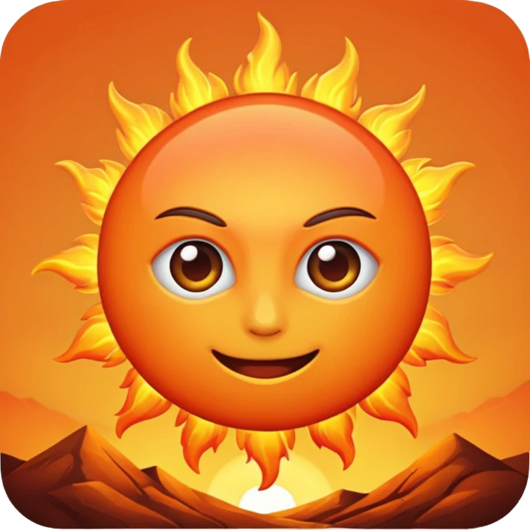 the sun has set emoji