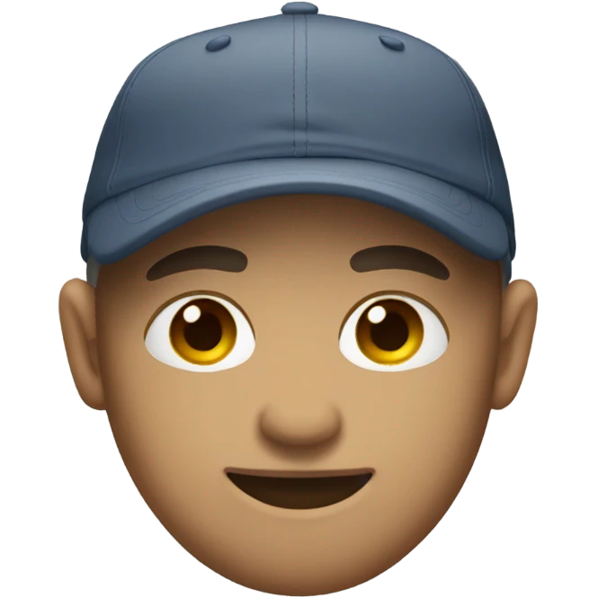 cap with no brim on it emoji