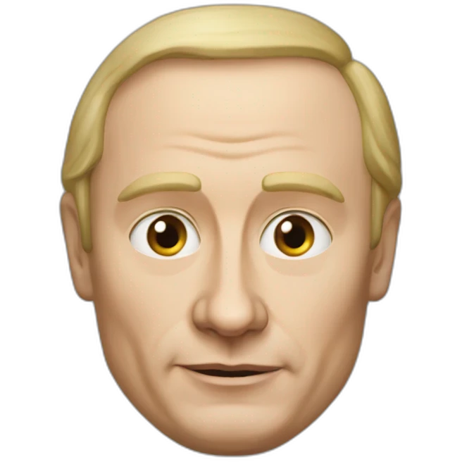 Vladimir Poutine porte des kalaches emoji