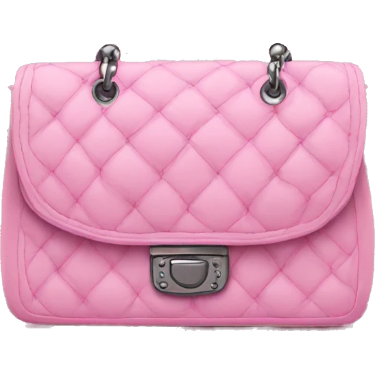 Pink channel purse emoji