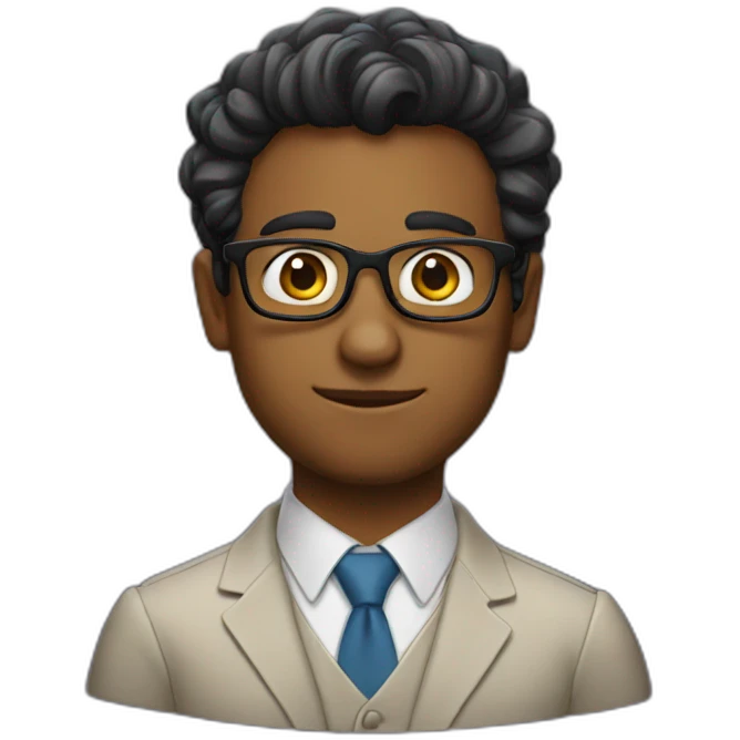 big nerd emoji