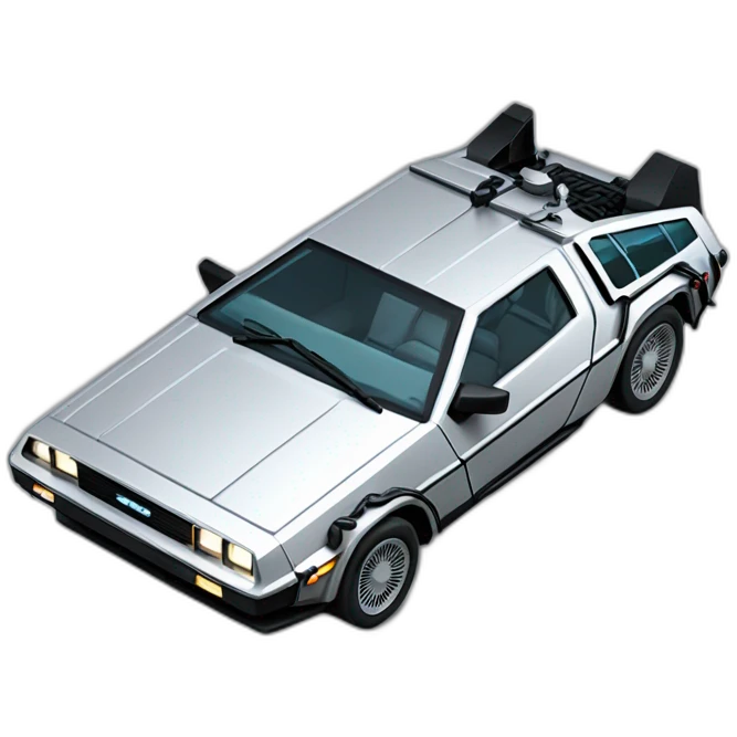 back-to-the-future-delorean emoji