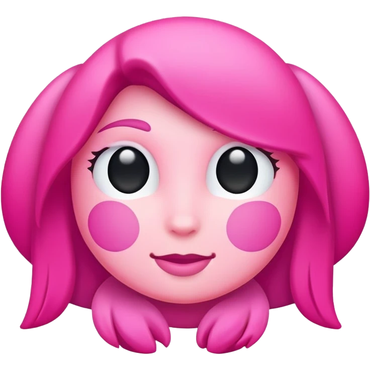 Pink emoji