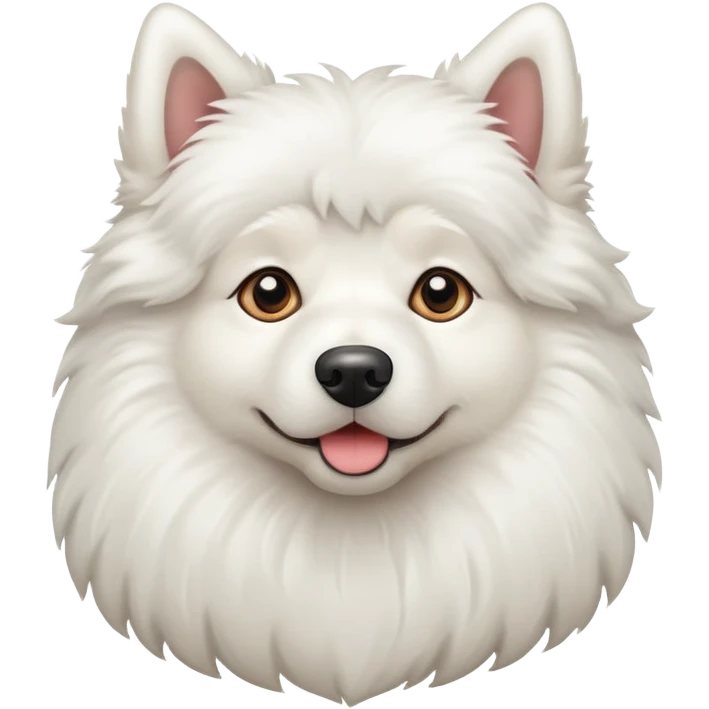 White dog emoji