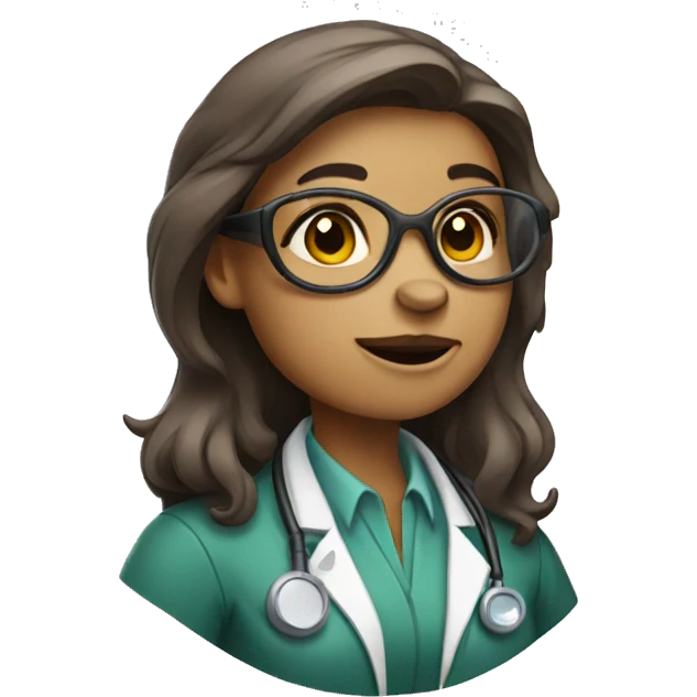 Female Scientist otter emoji