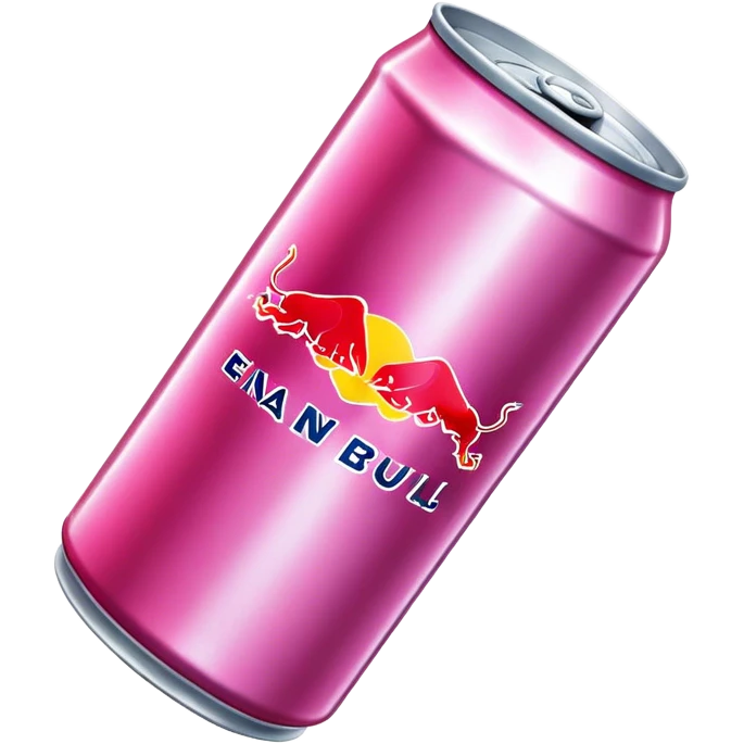 Pink red bull emoji