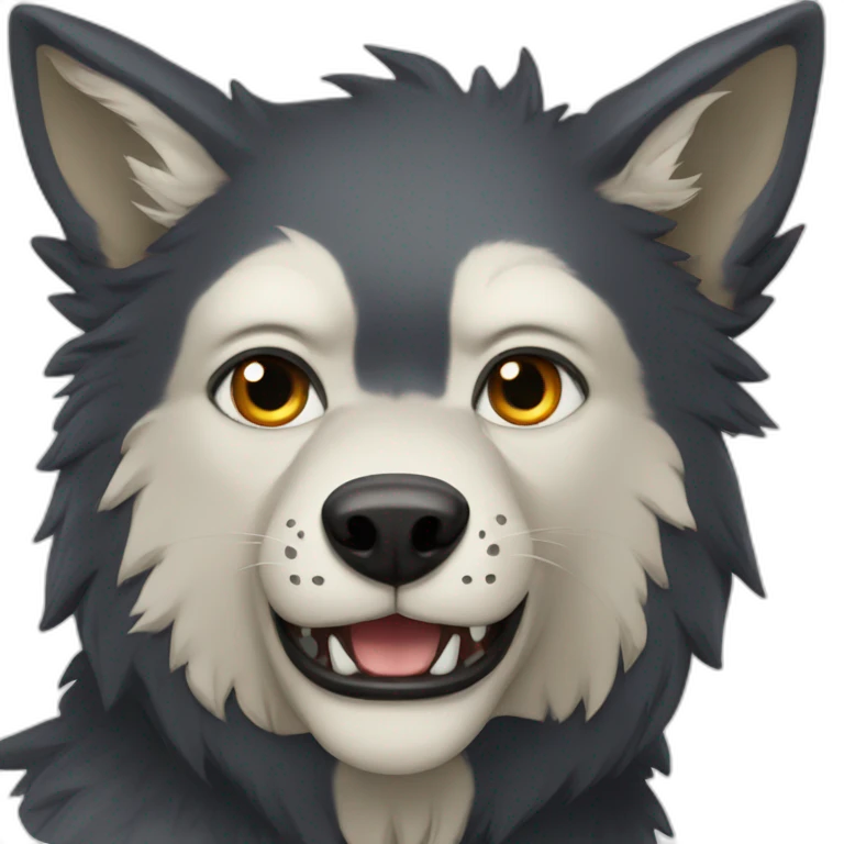 Loup garou emoji