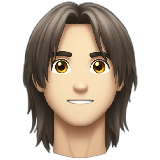 Eren yaeger long hair emoji