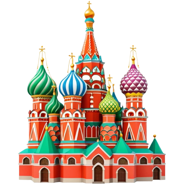  Mini St. Basil's Cathedral  emoji