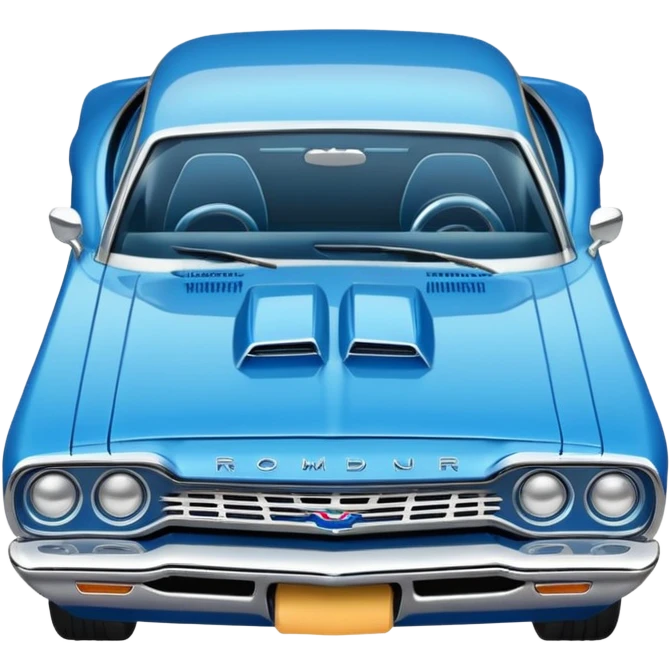 roadrunner car emoji