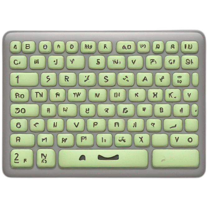 russina keyboard letters converts to english emoji