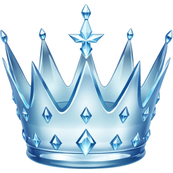 ice crown emoji