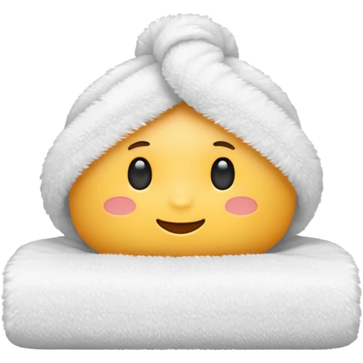 white Towel  emoji