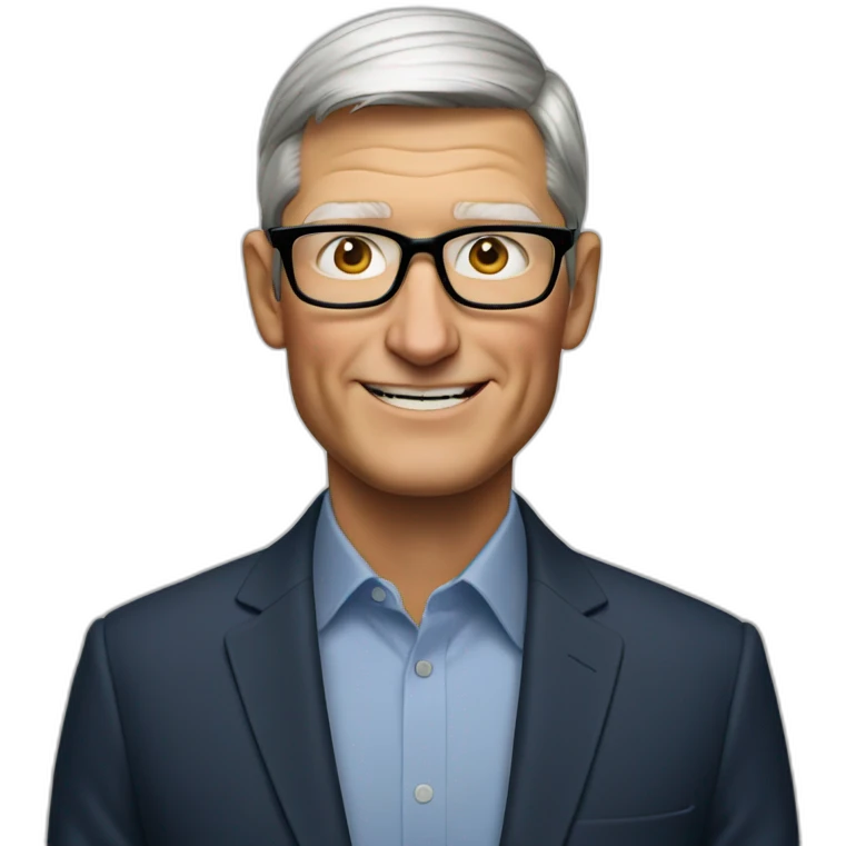 tim cook just works emoji