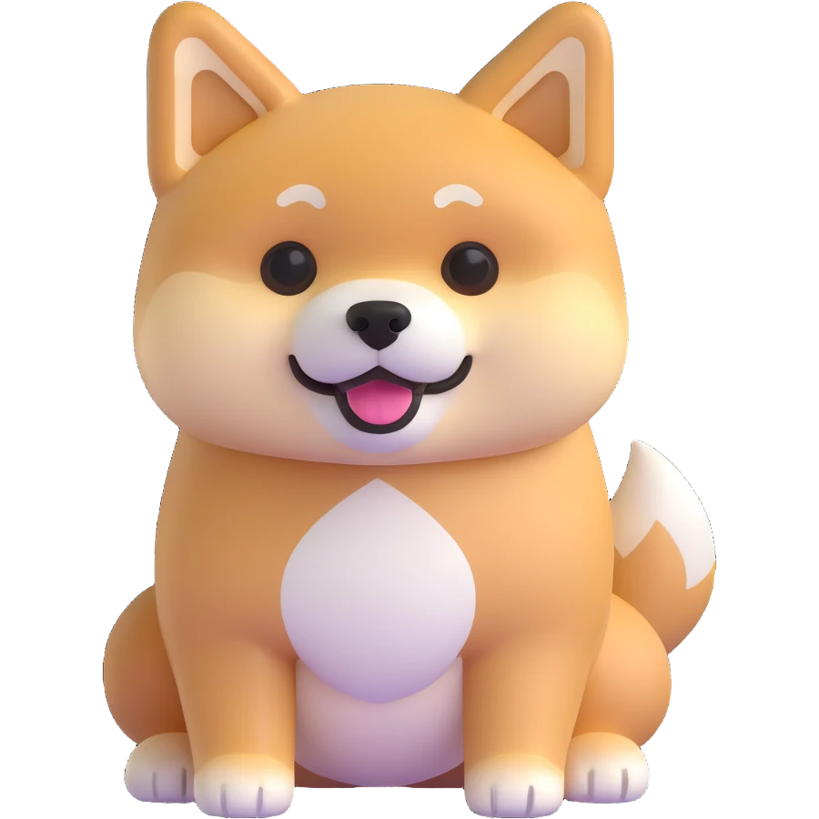 shiba inu dog emoji
