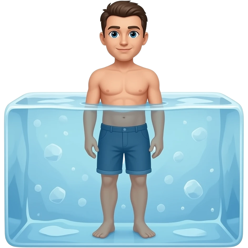 Ice bath emoji