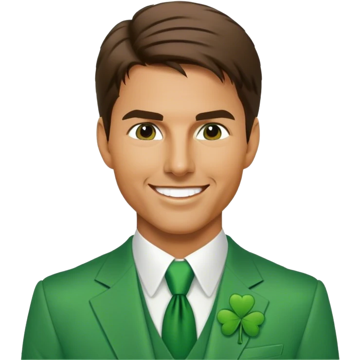 Tom cruise St Patrick’s Day emoji