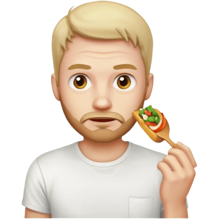 hungry man

 emoji