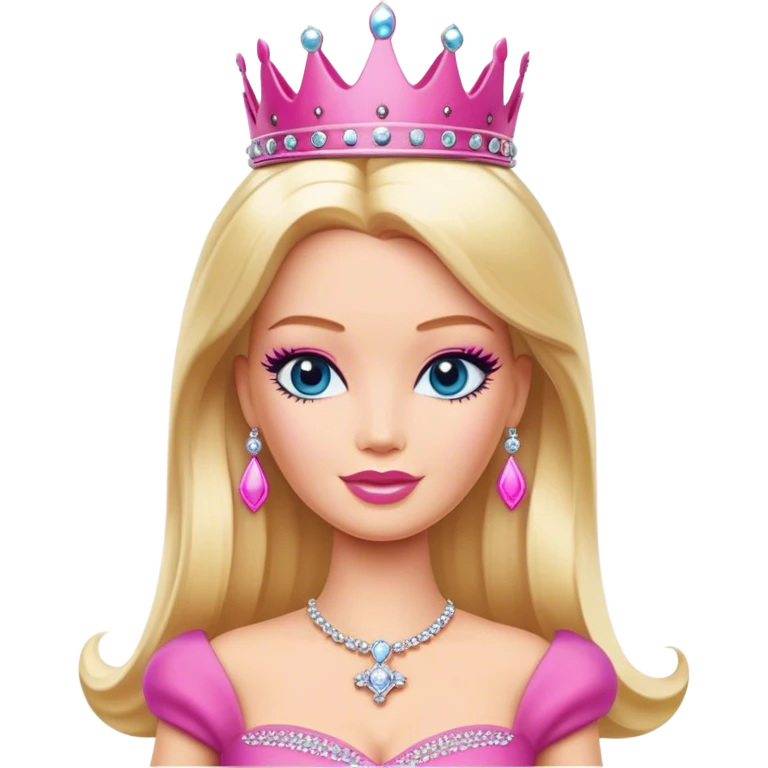 Queen Barbie  emoji