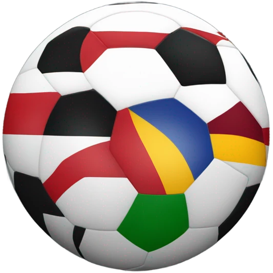 Futbol football flag￼ emoji