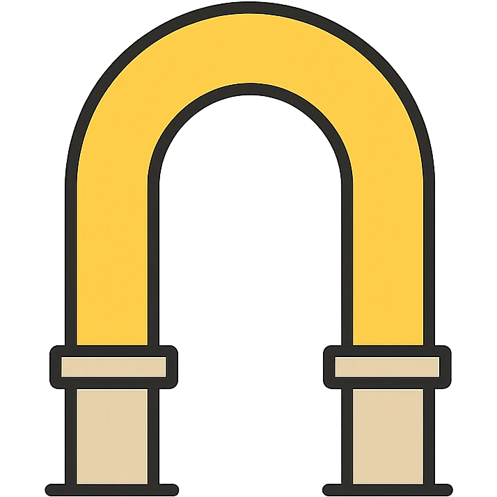 an arch, modern minimalist icon style, clean lines, simple shapes, neutral colors emoji