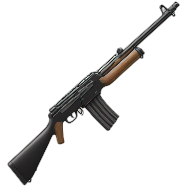 Carabine m61 noir  emoji