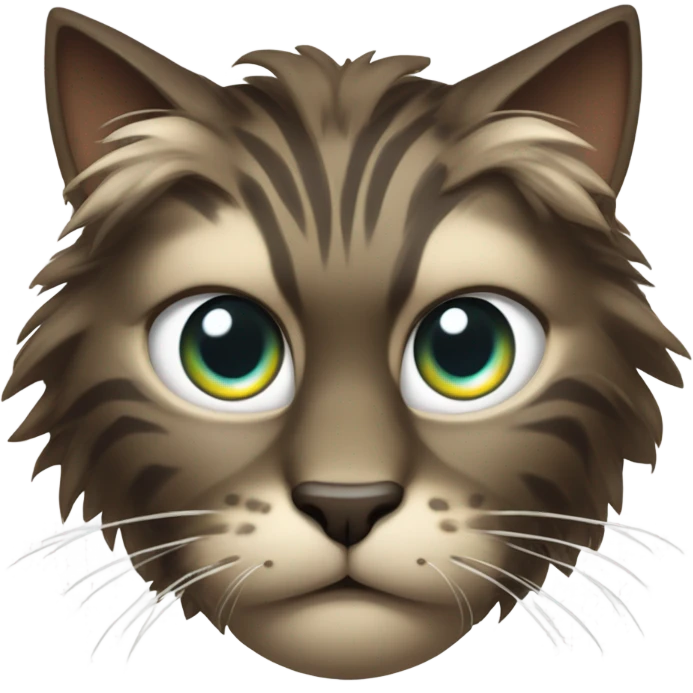 Mad cat emoji