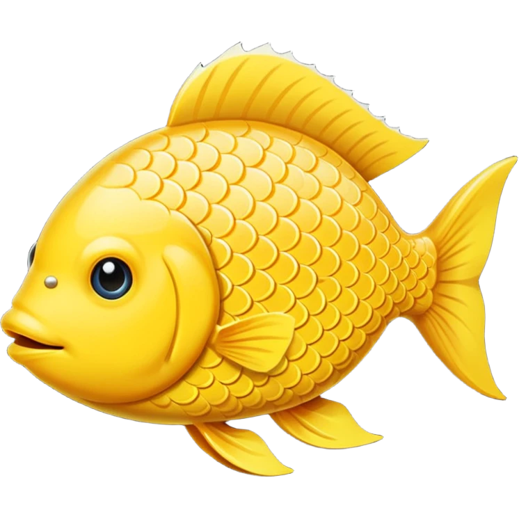 Yellow Fish emoji