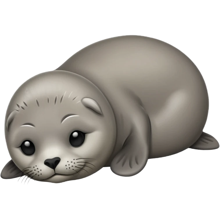 Sleepy seal emoji