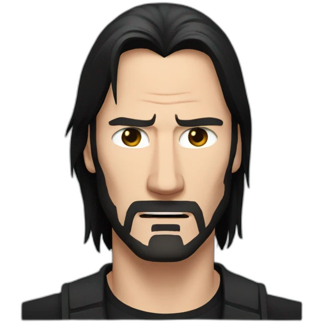john-wick-crying emoji