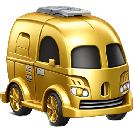 Hot Wheels 2014 Star Wars C-3PO Van Character Cars emoji