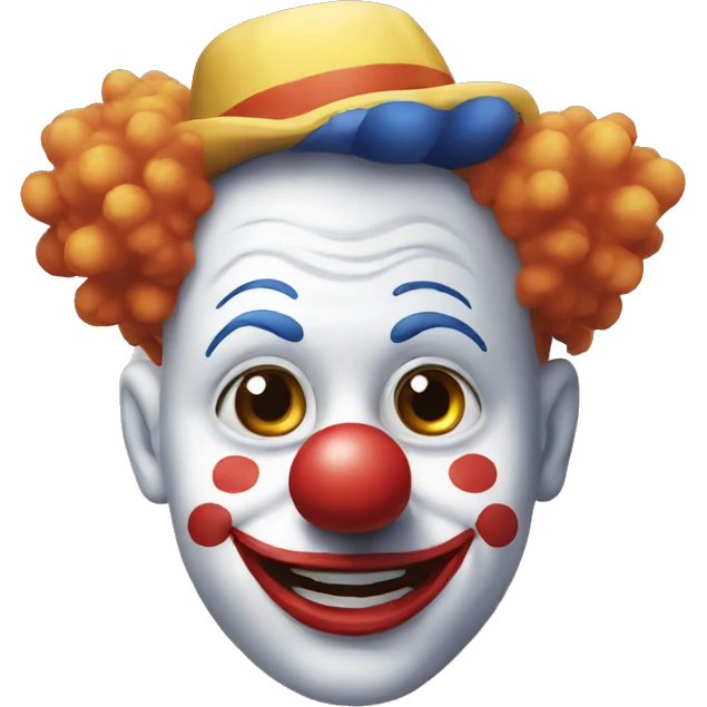 clown face emoji