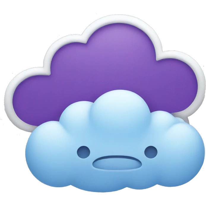 thought cloud emoji