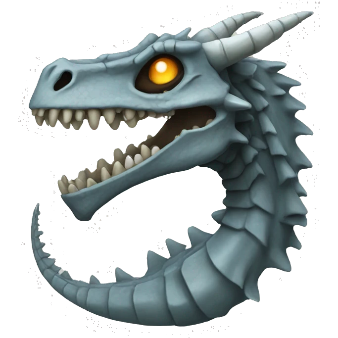 skeletal dragon emoji
