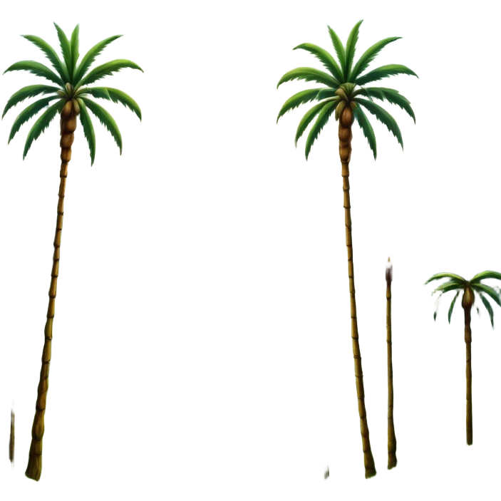 Cinematic Realistic Cocora Valley Landscape Emoji, depicted with towering wax palm trees in a lush, misty valley rendered with rich textures and dynamic, natural lighting. emoji