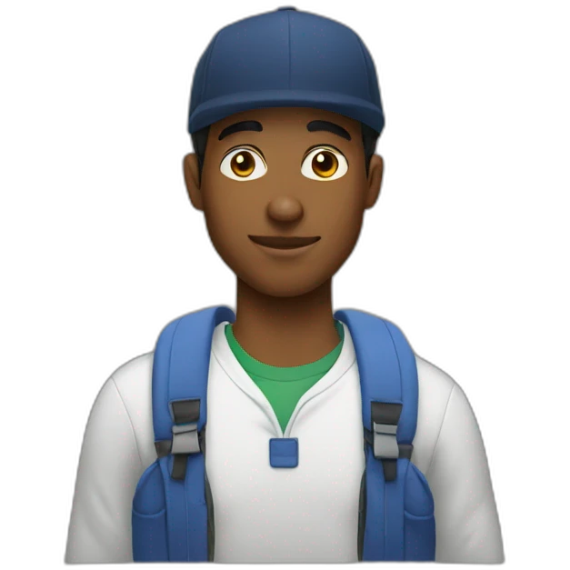 college boy emoji