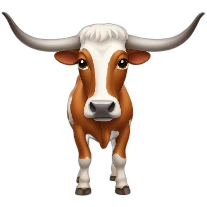 LONGHORN COW emoji