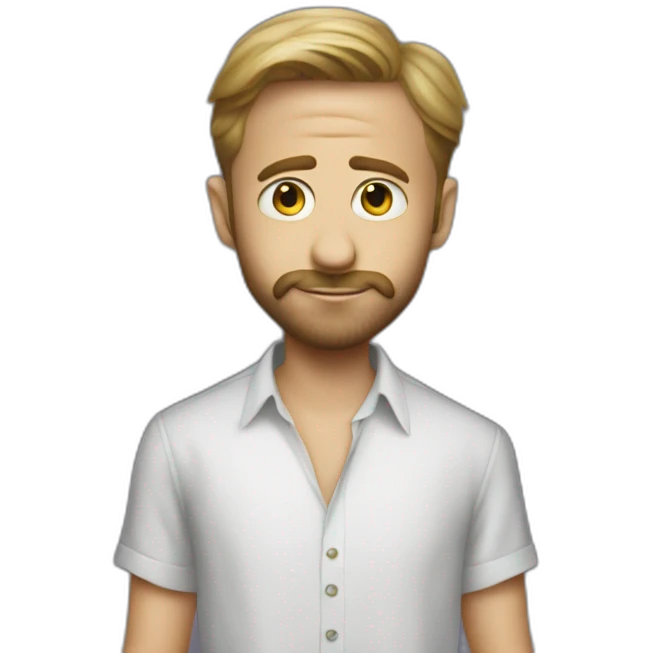 Ryan Gosling alien emoji