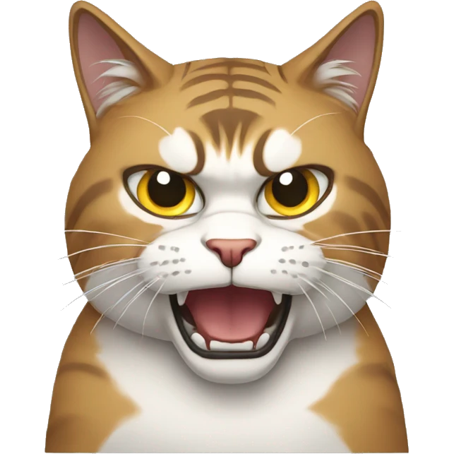 angry cat  emoji