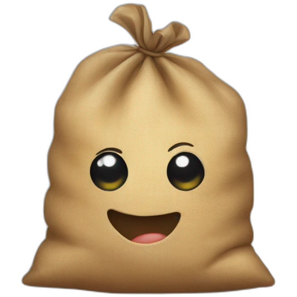 Potato sack emoji