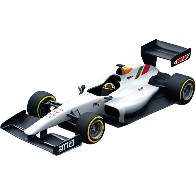 f1 racecar emoji