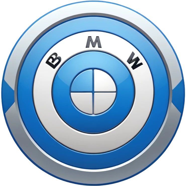 A BMW LOGO emoji