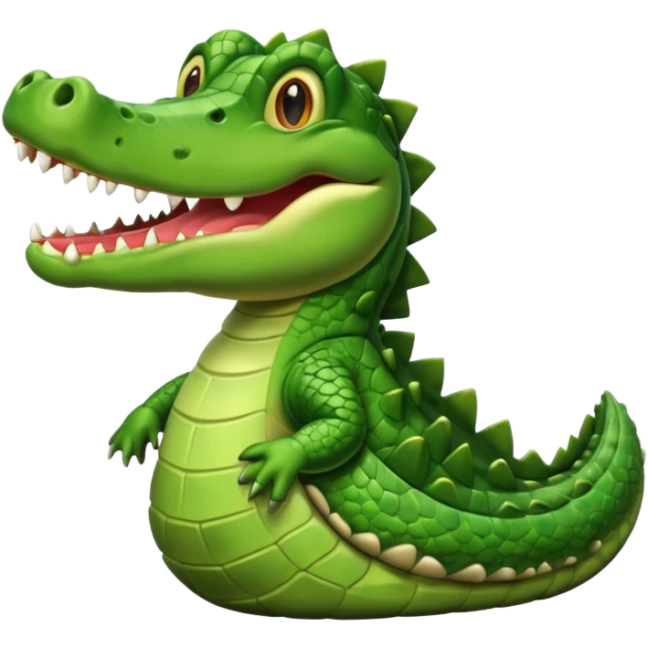 crocodile like in crocs emoji
