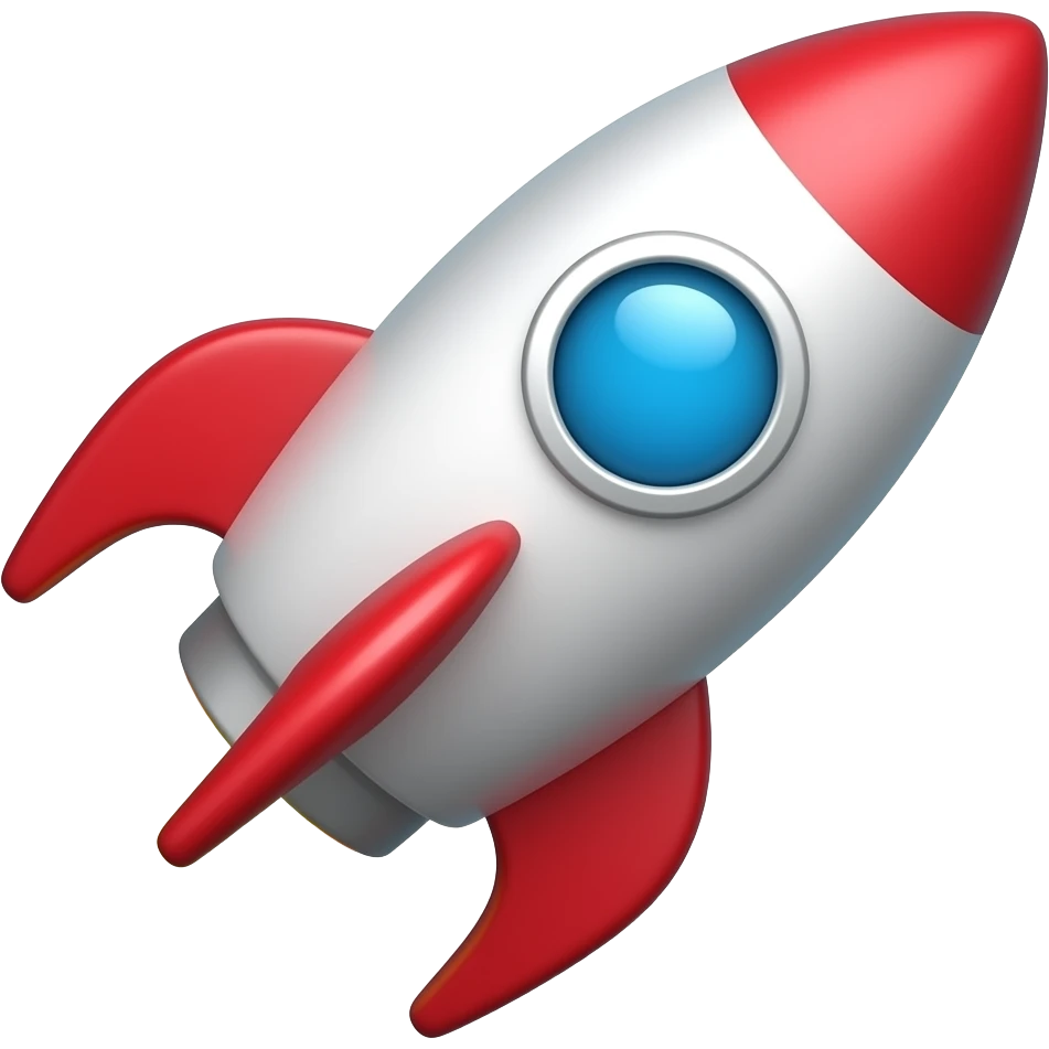 rocket flying emoji