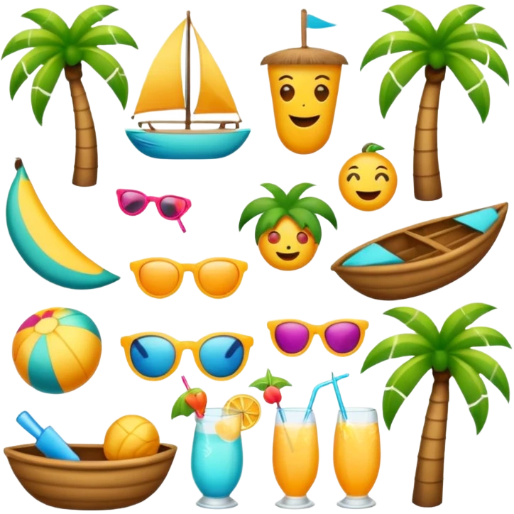 Bahama themed emojis emoji