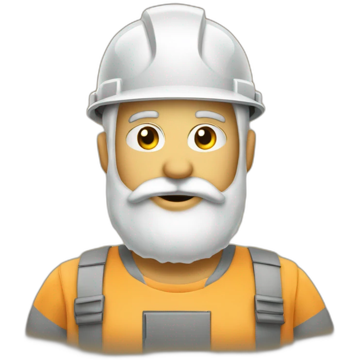 Ingeniero-electrico-con-barba emoji