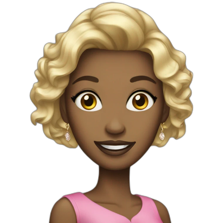Glamour girl emoji