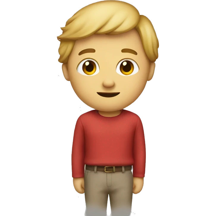 Something with red  emoji